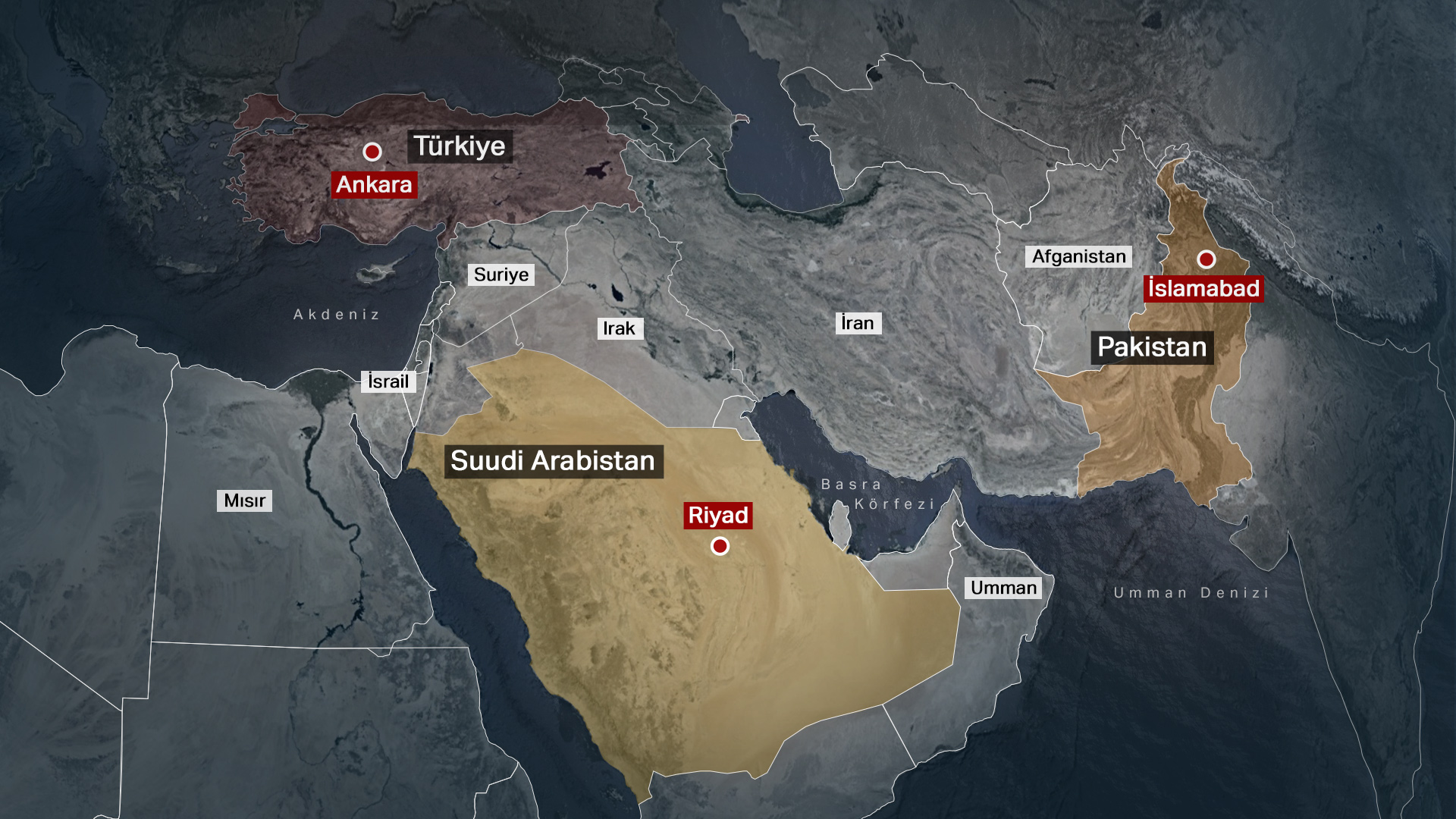 Türkiye, Suudi Arabistan ve Pakistan Arasında Mekke Ortak Savunma Anlaşması