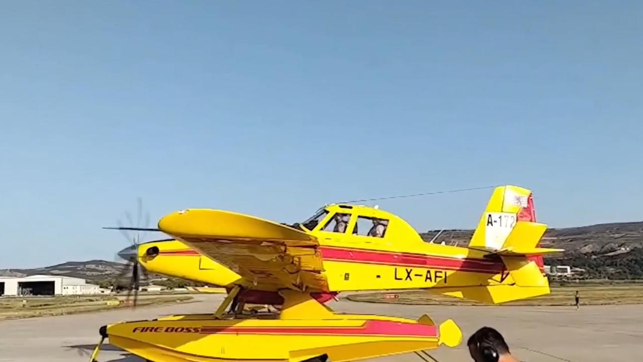 Türkiye'den Avrupa'ya Orman Yangınlarıyla Mücadelede Hava Desteği