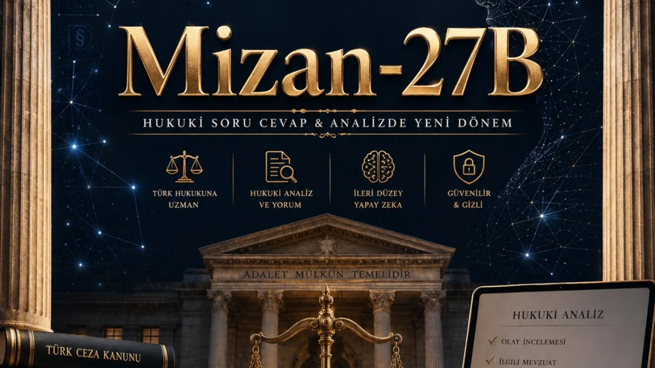 Türkiye'nin İlk Hukuk Odaklı Yapay Zekası: Mizan-27B Erişime Açıldı