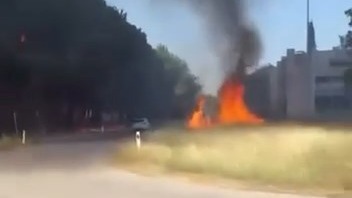 Yalova'da F-16 Kaza Kırımına İlişkin Yeni Görüntüler Paylaşıldı