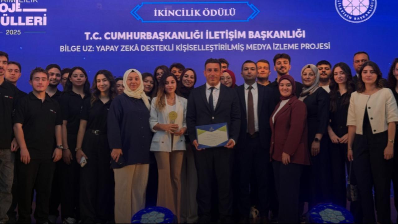 Yapay Zeka Destekli Medya Takibine Bakanlık Ödülü
