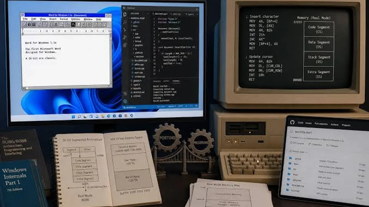 Yazılım Tarihine Yolculuk: 35 Yıllık Word Sürümü Windows 11'de